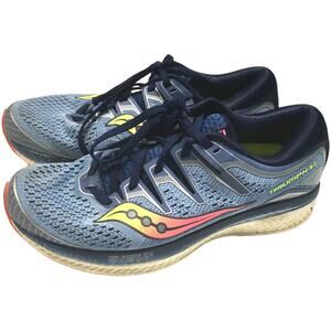 Saucony Triumph ISO 5 Running‎ Shoes Blue Multi Women's 9.5 Sneakers Training